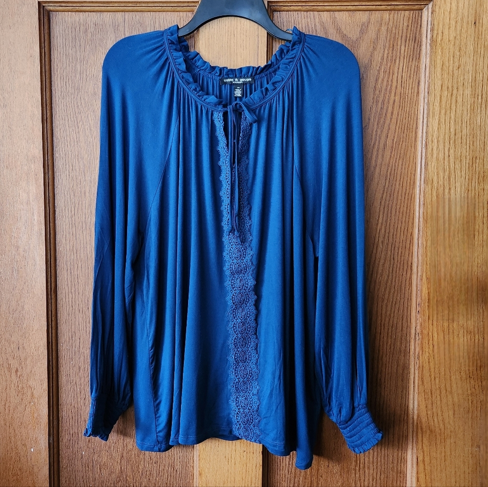 NWOT Blouse | cable and gauge